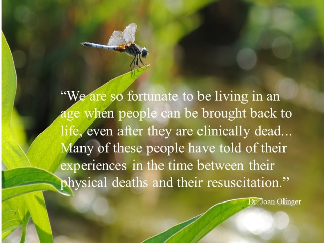 Joan's Blog on Near Death